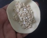 A picture of step 6 of Almond Ghughra (gujiye).