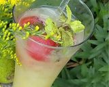 A picture of step 3 of Watermelon pear punch.