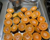 Foto del paso 1 de la receta: Jugo 🥤 de Mandarina de mi patio más fresco y natural imposible