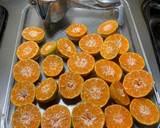 Foto del paso 1 de la receta: Jugo 🥤 de Mandarina de mi patio más fresco y natural imposible