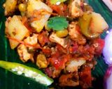 A picture of step 10 of Mix vegetables with chicken karahi.