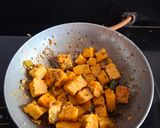 A picture of step 2 of Crunchy Dhokla.