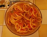 Une image de l'étape 7 de Pâtes à l'Amatricienne 
