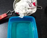 A picture of step 4 of Homemade Mascarpone Cheese.