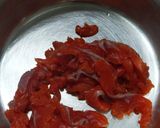 A picture of step 1 of Larb Salmon.