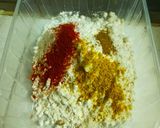 A picture of step 2 of Egg manchurian.