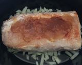 A picture of step 5 of Slow cooker ginger beer pulled pork.