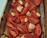 A picture of step 1 of Roasted Tomato Soup.
