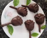 Gulkand flavour chocolates recipe step 4 photo