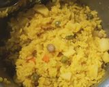 A picture of step 9 of Kathiyawadi Masala Khichdi.