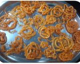 A picture of step 7 of Instant Jalebi.