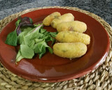 Foto del paso 14 de la receta: Croquetas de espinacas, manzana y pasas