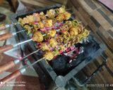 A picture of step 4 of Mushroom paneer Tikka.