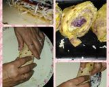 A picture of step 1 of Pinwheel Fruti Sandwich From Leftover Rotis.