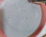 A picture of step 3 of Black currant and black raisins ice cream.