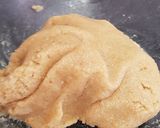 A picture of step 3 of Amaretti biscuits.