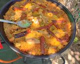 Foto del paso 12 de la receta Paella de pollo con verduras