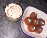 A picture of step 5 of Squishy Gulab jamun with Coffee♡.