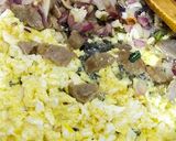 Foto langkah ke 5 dari resep Nasi goreng ayam.