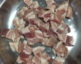 รูปขั้นตอนการทำที่ 4 ของ “หมูสามชั้นผัดสะตอ”