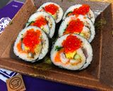 A picture of step 10 of Japanese Big Sushi Roll.