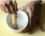A picture of step 1 of Easy chocolate molten cakes.