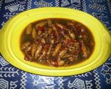 Foto langkah ke 3 dari resep Cumi asin kecap pedas.