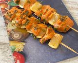 Une image de l'étape 3 de Brochette de truite marinée.