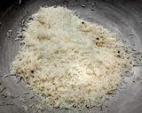 A picture of step 2 of Jeera Rice.