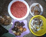 A picture of step 1 of Efo Riro.