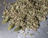 A picture of step 1 of SaunfiaPaneerTikka.