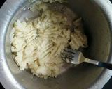 A picture of step 1 of Sago Potato Peanuts Balls.