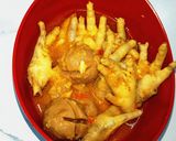 Foto langkah ke 3 dari resep Ceker Pentol Pedas.