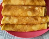 Une image de l'étape 4 de Crêpes au jambon.