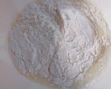 A picture of step 1 of Crepe egg roll.