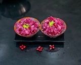 A picture of step 7 of Pomegranate Granita.