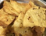 A picture of step 2 of Leftover roti sandwich.