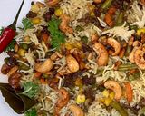 صورة لخطوة 6 من وصفة أرز مبهر مع الخضار واللحمة المفرومة (اوزي)