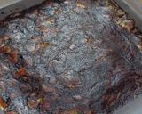 Gambar langkah 7 resipi Kek Batik 'Melting'/ Kek Batik Ganache Coklat.