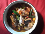 Tumis pindang tongkol
