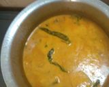 A picture of step 1 of King fish curry#mystaplefoodcontest#4wkschallenge.