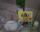 Foto langkah ke 1 dari resep Agar-agar lumut melon.