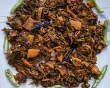 A picture of step 5 of Bitter gourd peel bhaji.