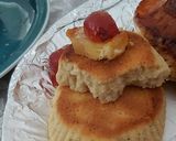 A picture of step 4 of Pineapple and candy cherry slices.