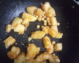 A picture of step 2 of Aloo Chaat.