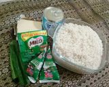 Foto langkah ke 1 dari resep Ketan Susu Keju Milo.