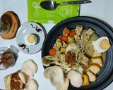 Foto langkah ke 4 dari resep Lontong Sayur Lodeh 4T.