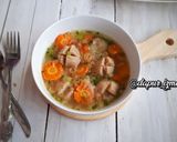 Foto langkah ke 6 dari resep Sayur Sop Bakso.