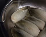 Une image de l'étape 1 de Gratin de jeunes pousses d’endives au jambon.