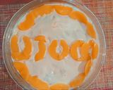 A picture of step 6 of Lime and Peach Carlota.